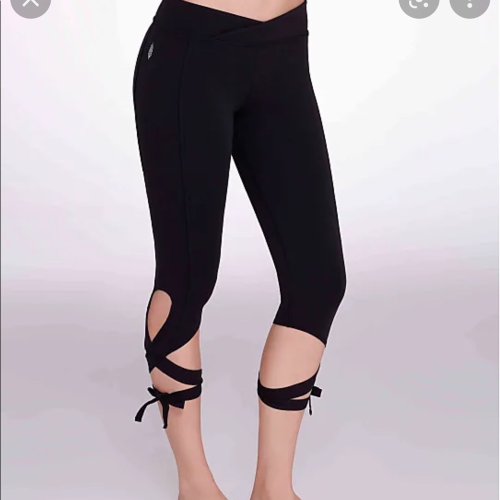 Free People Turn Up Tie Capri Sz S